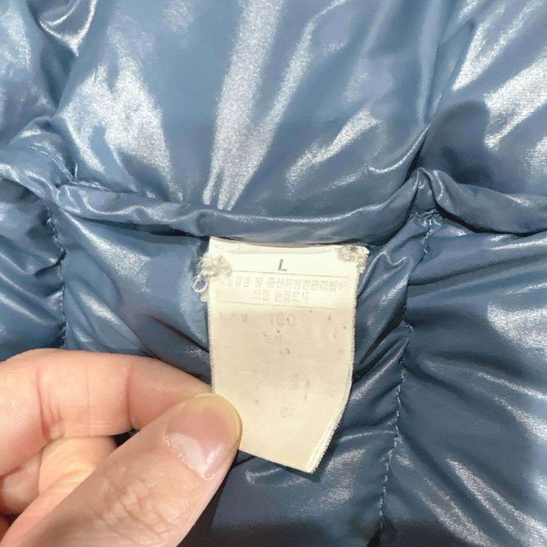 k181【大特価】ノースフェイス　ダウンジャケット　軽量　極暖　L ビッグサイズ