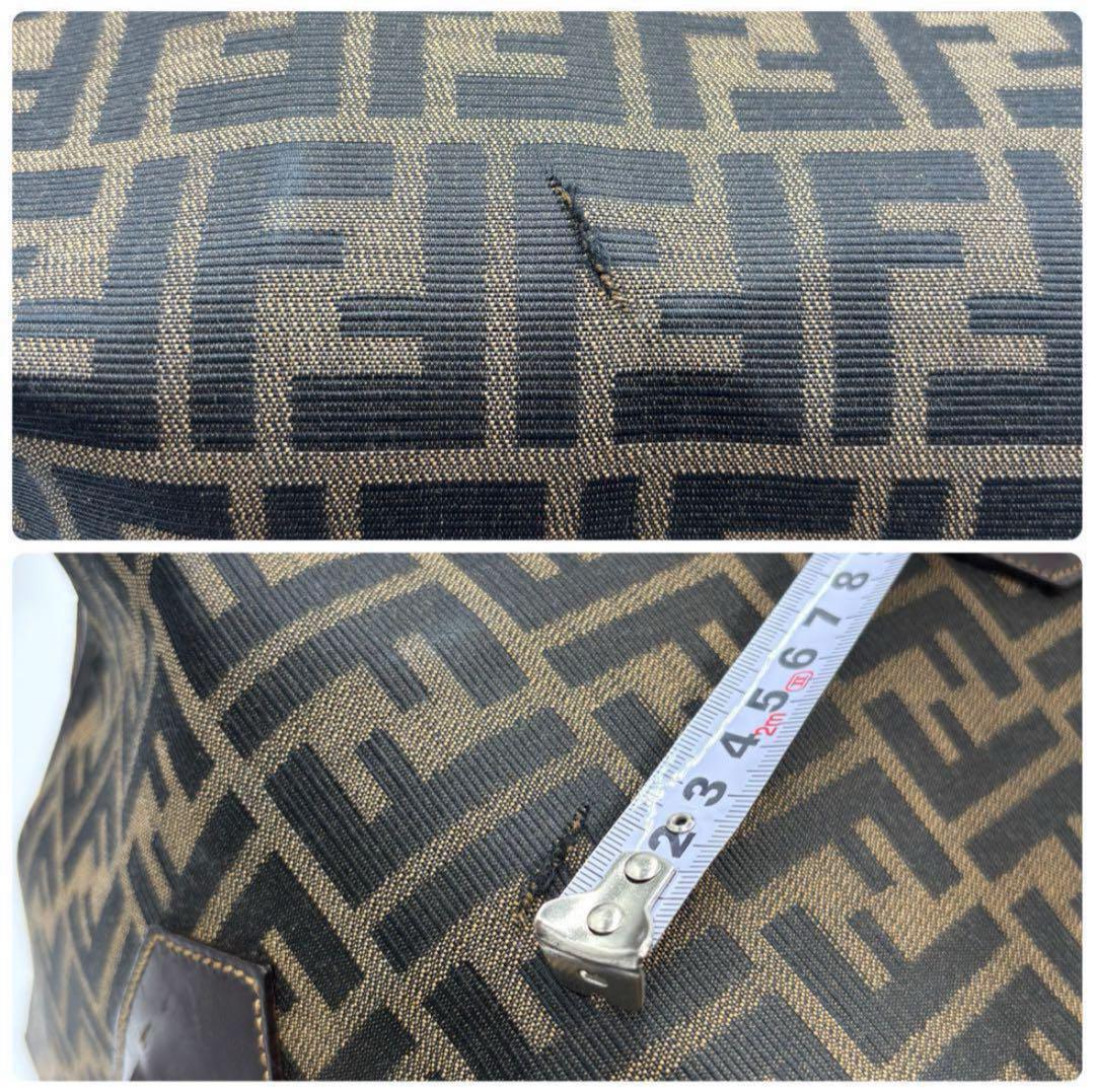 希少品FENDI フェンディ ズッカ柄　2輪キャリーケース　スーツケース　大容量