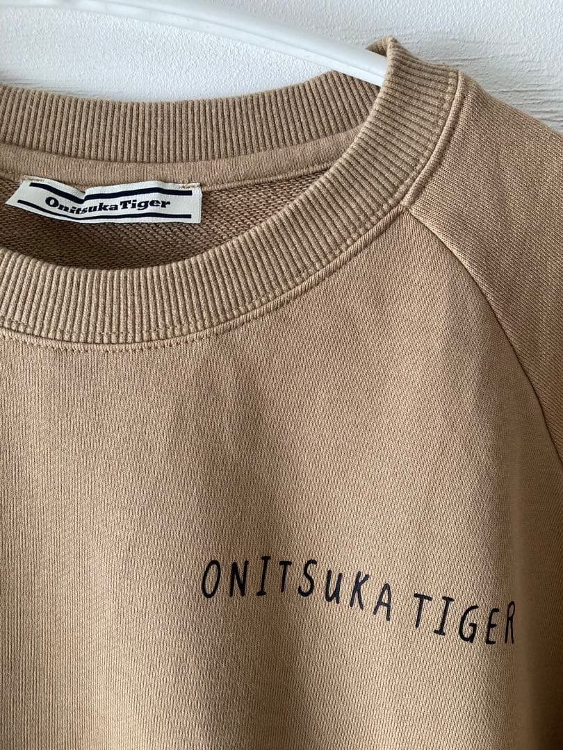 オニツカタイガー スウェット トレーナー オーバーサイズ 虎 刺繍