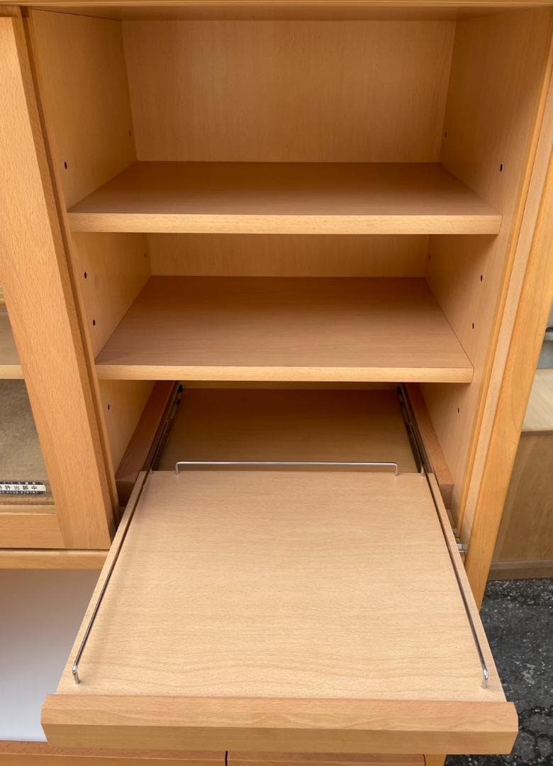 大阪京都限定 河口家具製作所 食器棚 キッチンボード