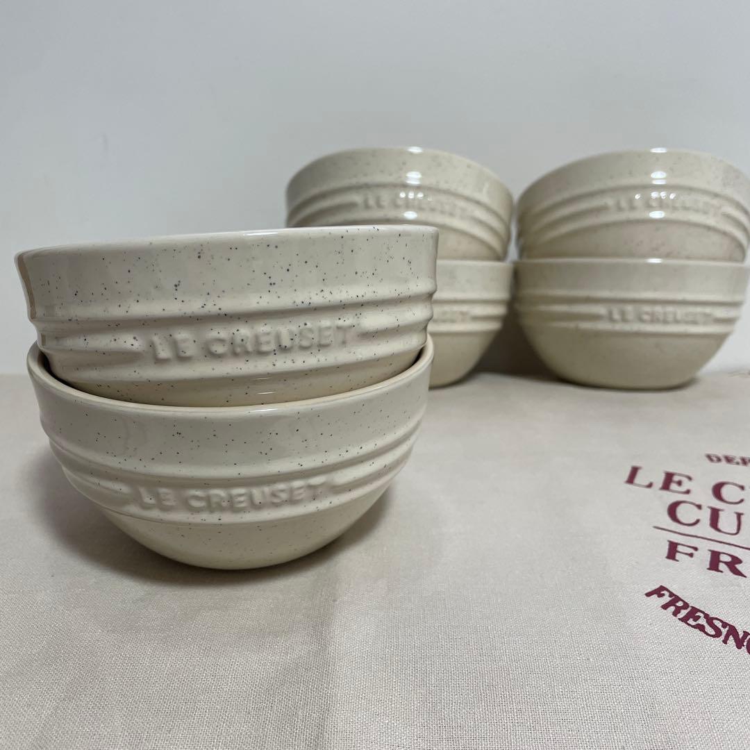 Sg＊様専用 LE CREUSET シャイニーストーン ライスボウル 6個 - メルカリ