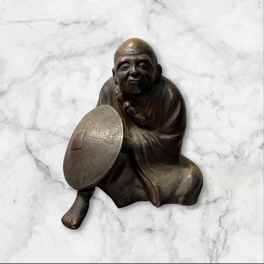 古備前焼 西行法師 置物 人物像 備前焼 工芸品 - メルカリ