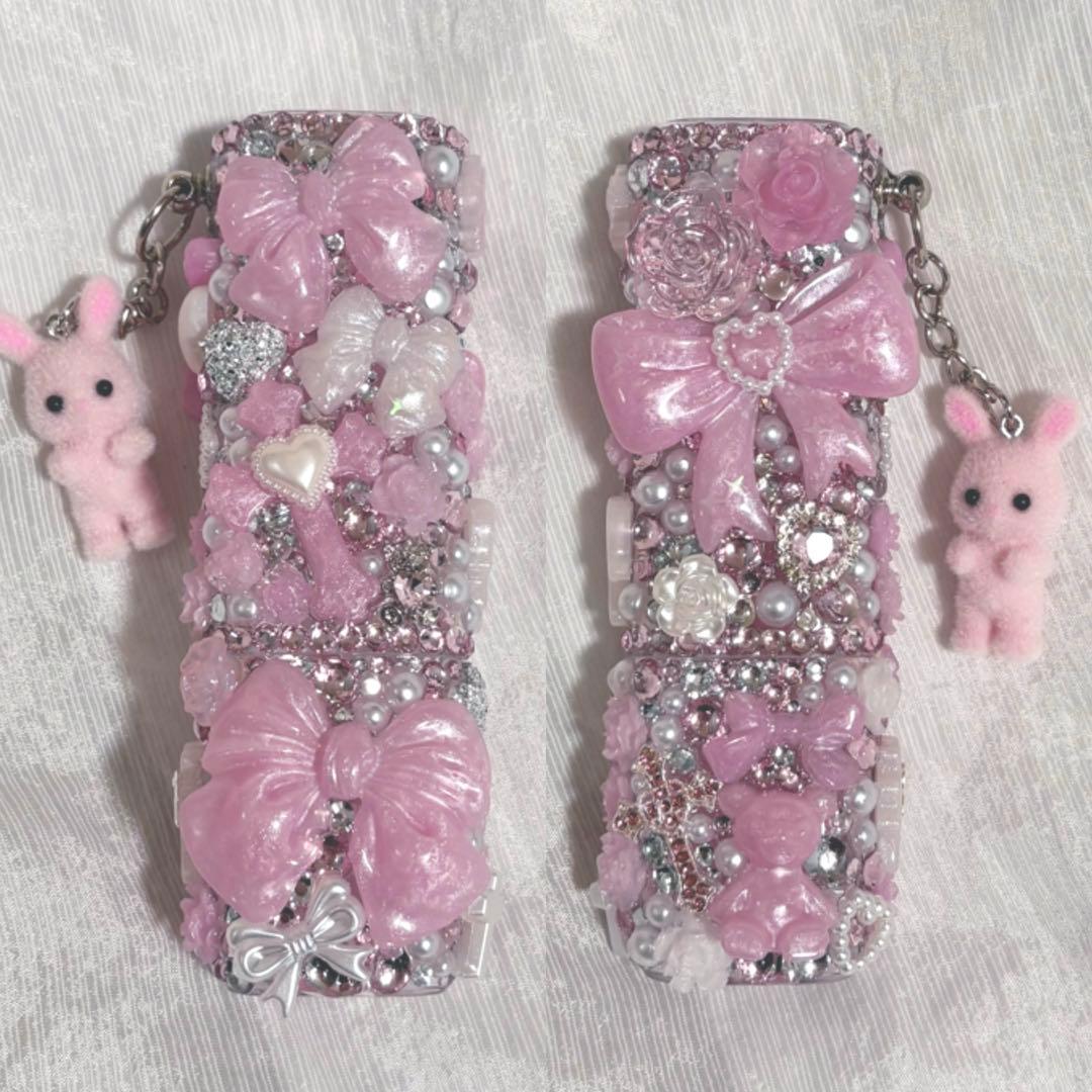 iQOS アイコス イルマワン ケース デコ ピンク - メルカリ