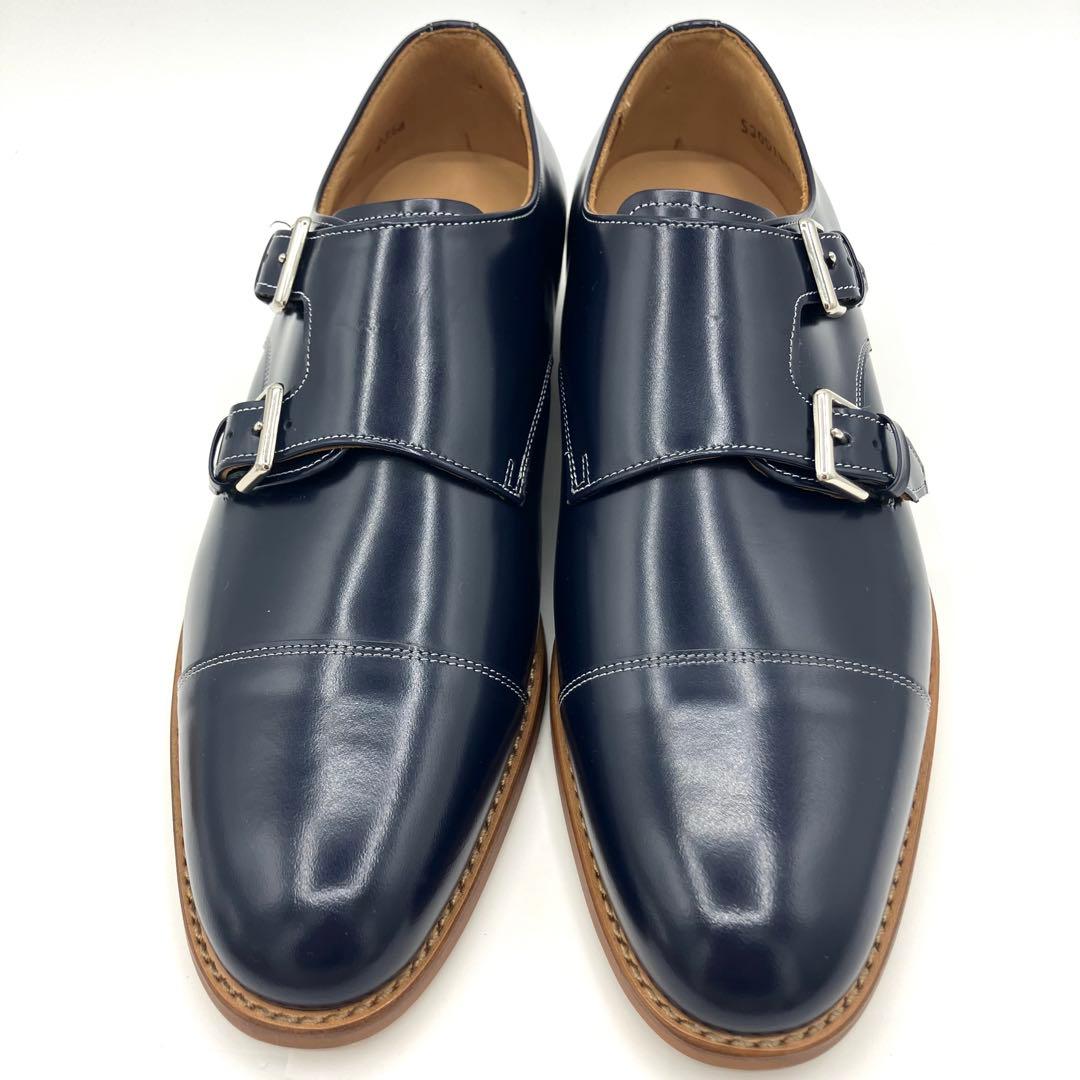 【現行品・約三万三千円】リーガル　ローファー　23.5cm ダブルモンク