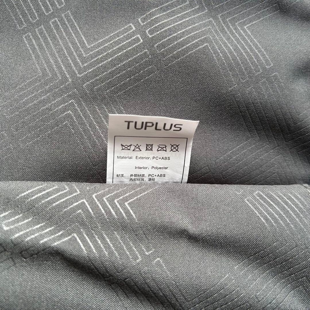 新品未使用　TUPLUS 8輪キャリー　大容量スーツケース　62L ブルー