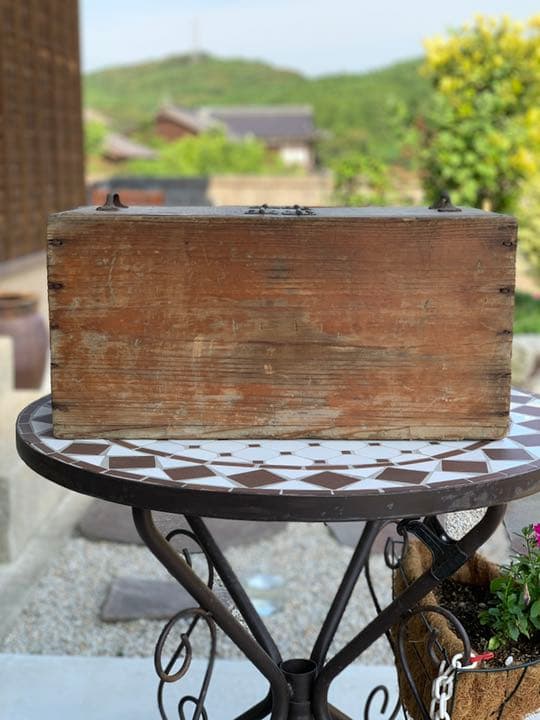 ボテ箱 行李 カブリアボックス レトロ ヴィンテージ 古道具 スーパー