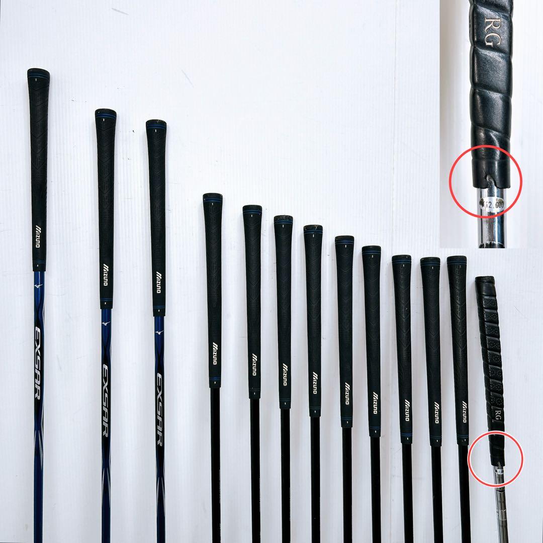 豪華13本 ミズノ ユーラス 4AD メンズクラブセット SR 初心者 男性 右