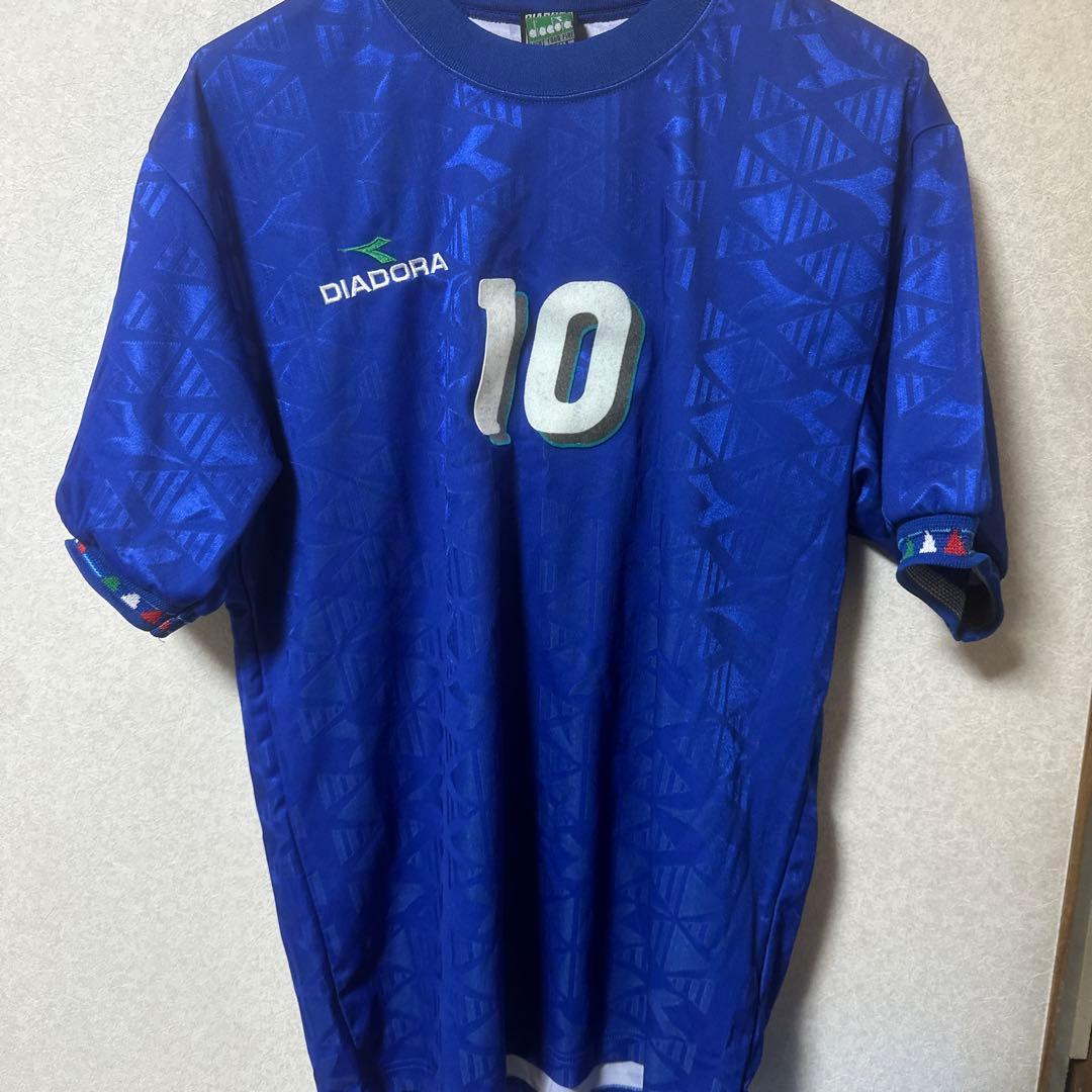 R. BAGGIO ロベルトバッジョ 10 DIADORA サッカー記念ユニ スポーツ