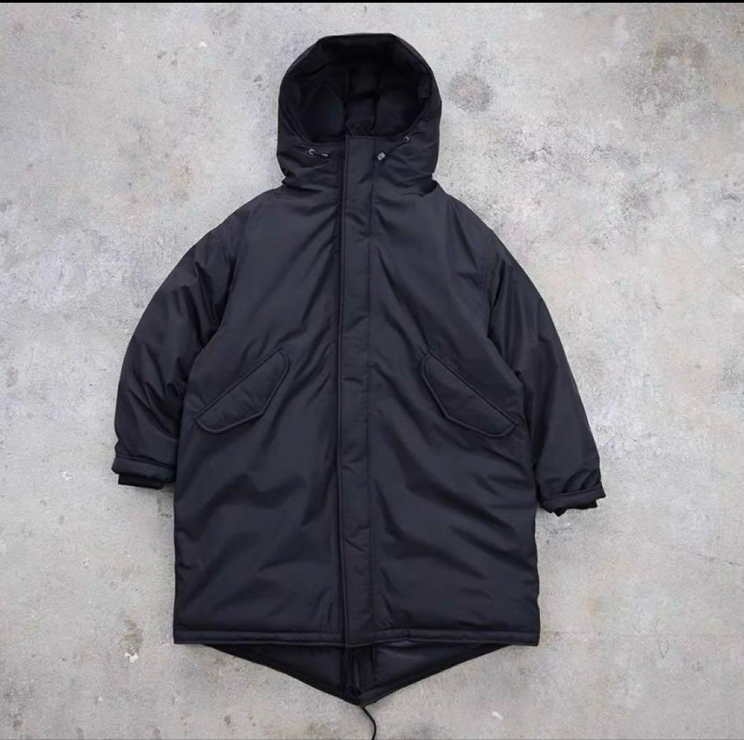 ナナミカ GORE-TEX ロングダウンコート BLACK XS