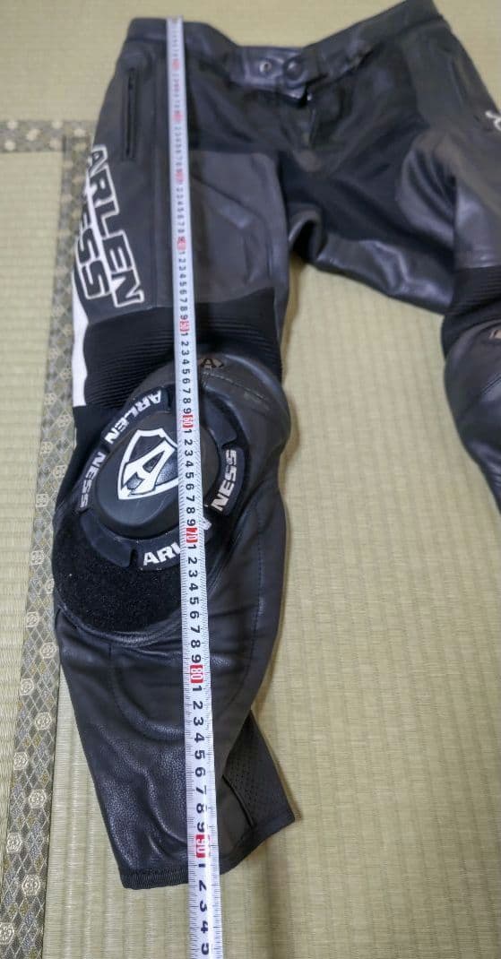 アレンネスレザーパンツ 希少XLWサイズ バンクセンサー付　ベリック