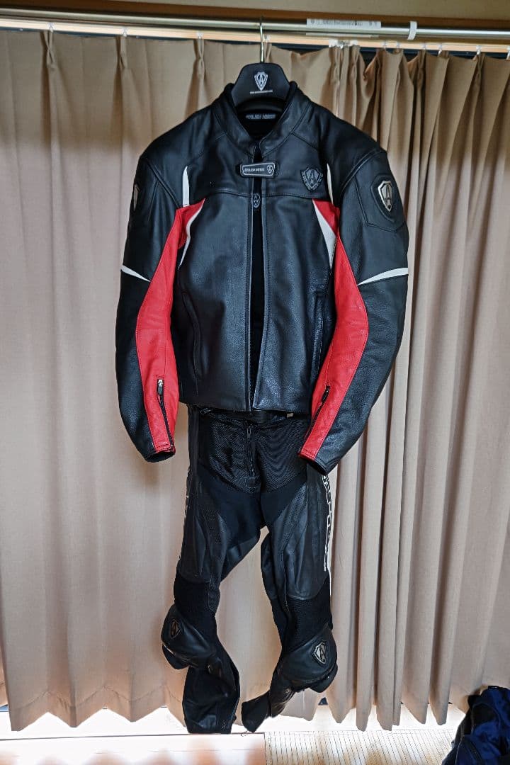 アレンネスレザーパンツ 希少XLWサイズ バンクセンサー付　ベリック