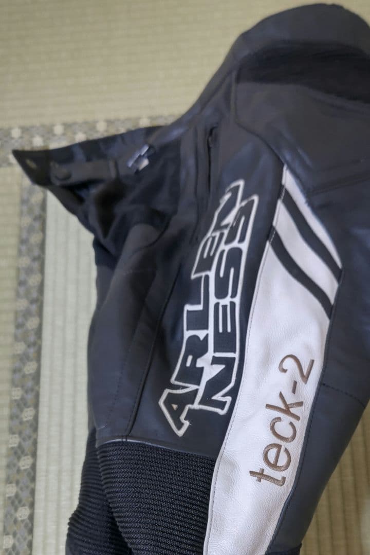 アレンネスレザーパンツ 希少XLWサイズ バンクセンサー付　ベリック