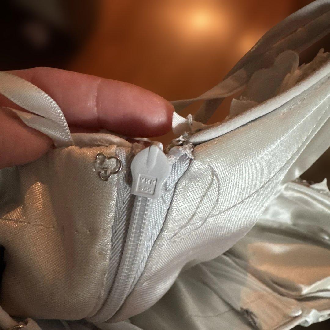 JEAN MACLEAN シルバーマーメイドドレス　スパンコール