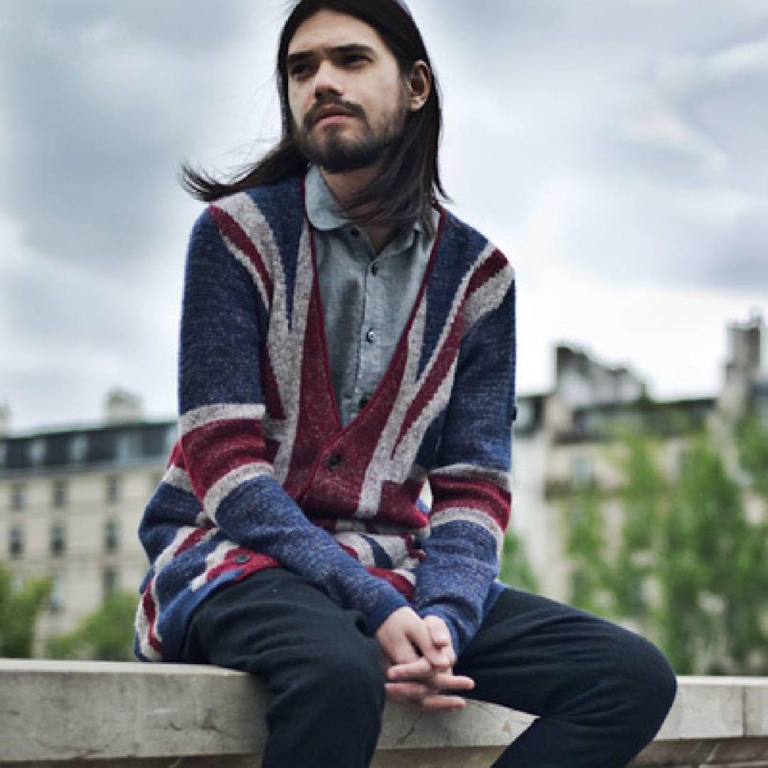 glamb ユニオンジャック ニットカーディガン - メルカリ