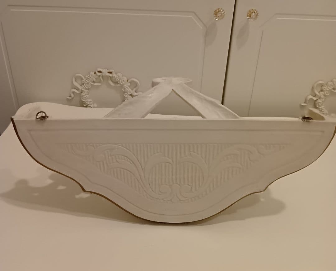 イタリア製　アンティーク　ロココ調　ミラー　コンソール　セット　姫　インテリア