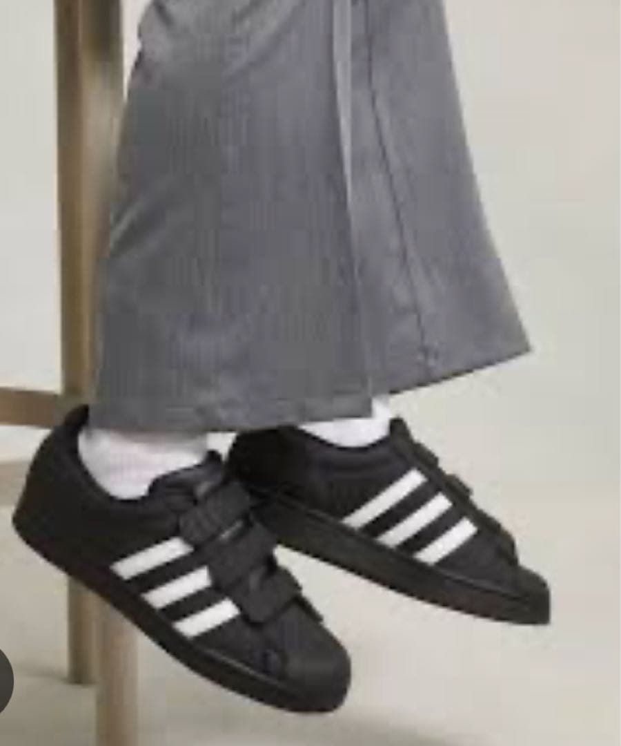 新品 25.5cm アディダス スーパースター CF W ベルクロ