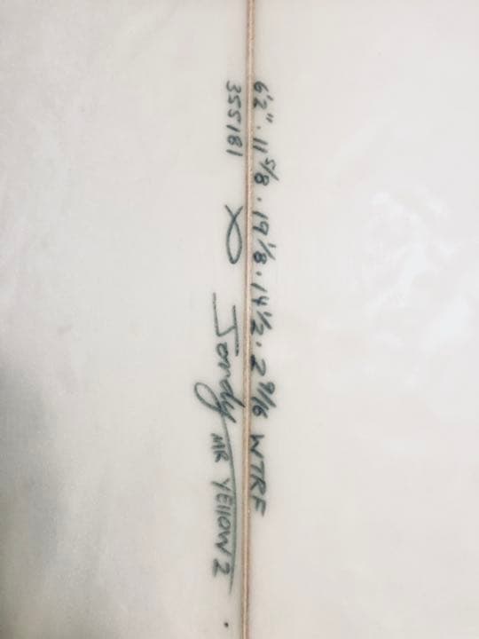 アルメリック 6’2”【ジョディスミス使用ボード】