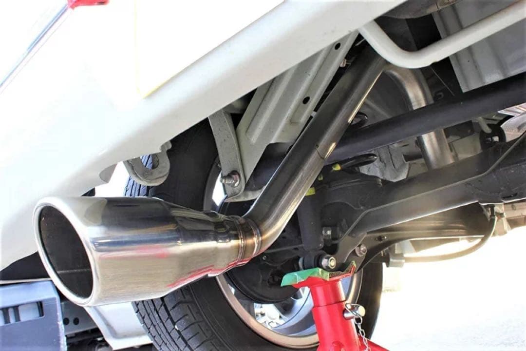 Bluefin スズキ エブリィ ワゴンDA17W1本出し SUS シルバー - メルカリ