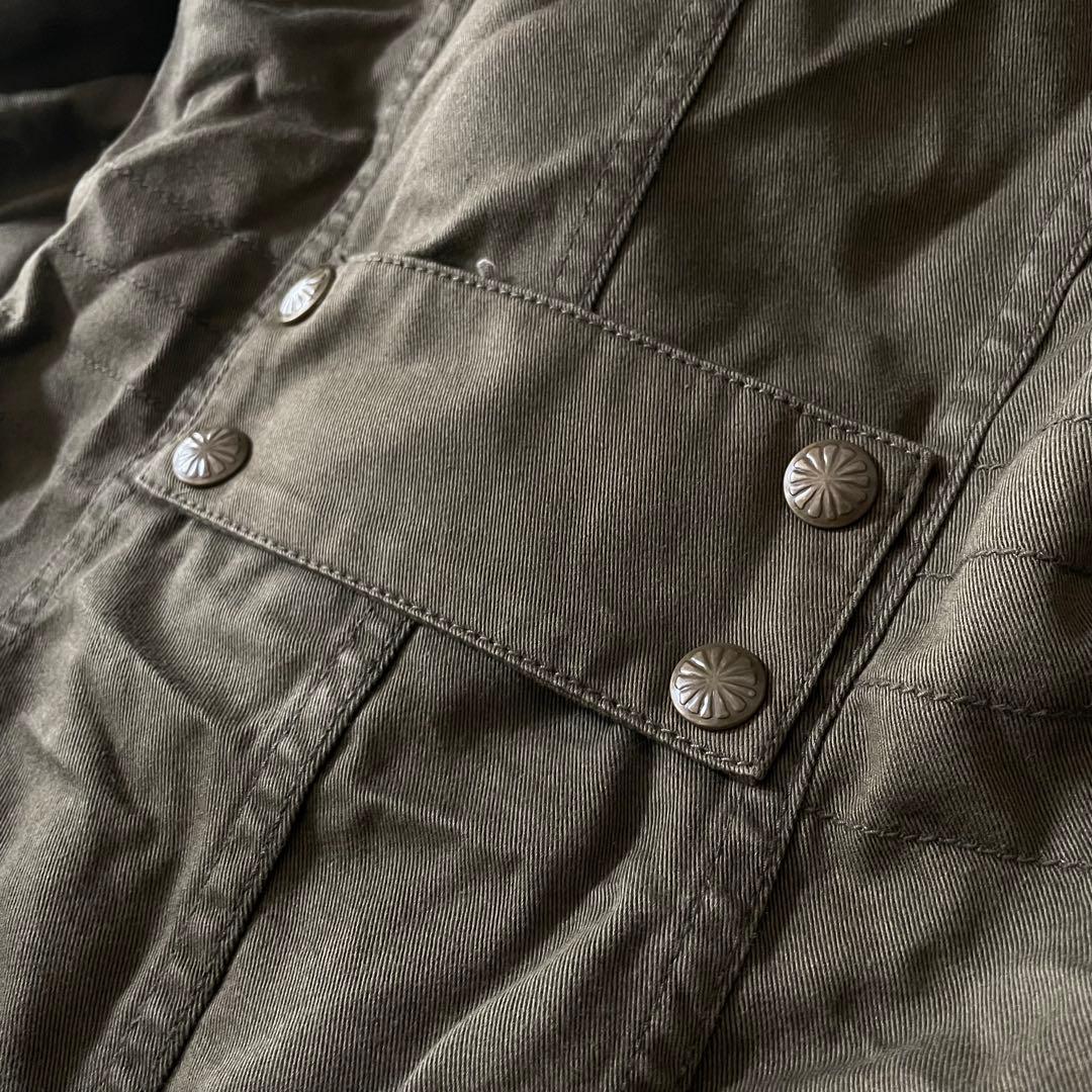 ミリタリー ファージャケット ワイヤー 2way 平成ギャル y2k グランジ