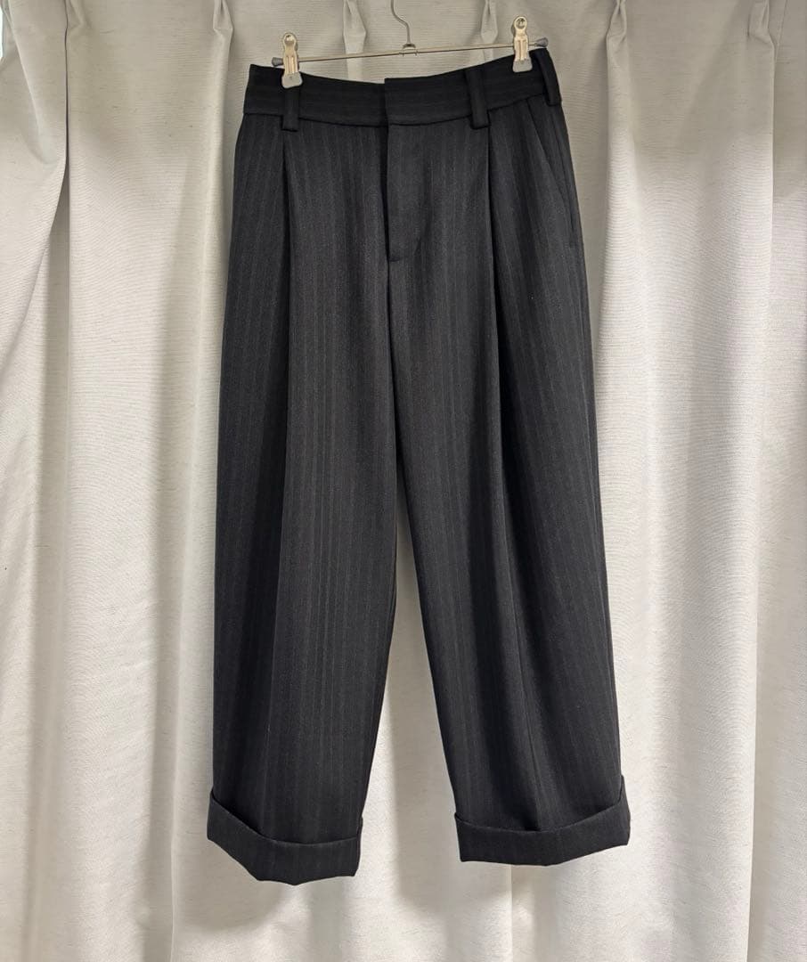 マーガレットハウエル　LOVAT モーニングストライプパンツ　ラバット　s