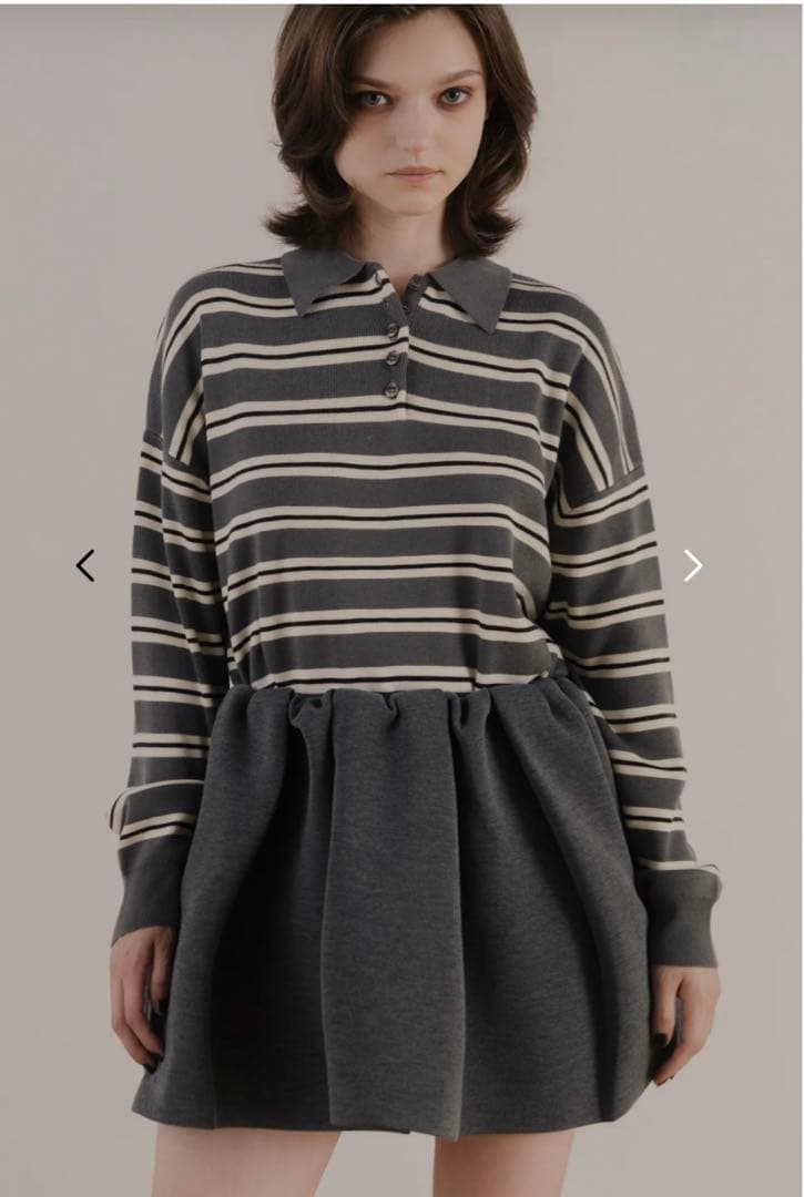 THE TOE Alster Skirt sグレー - メルカリ