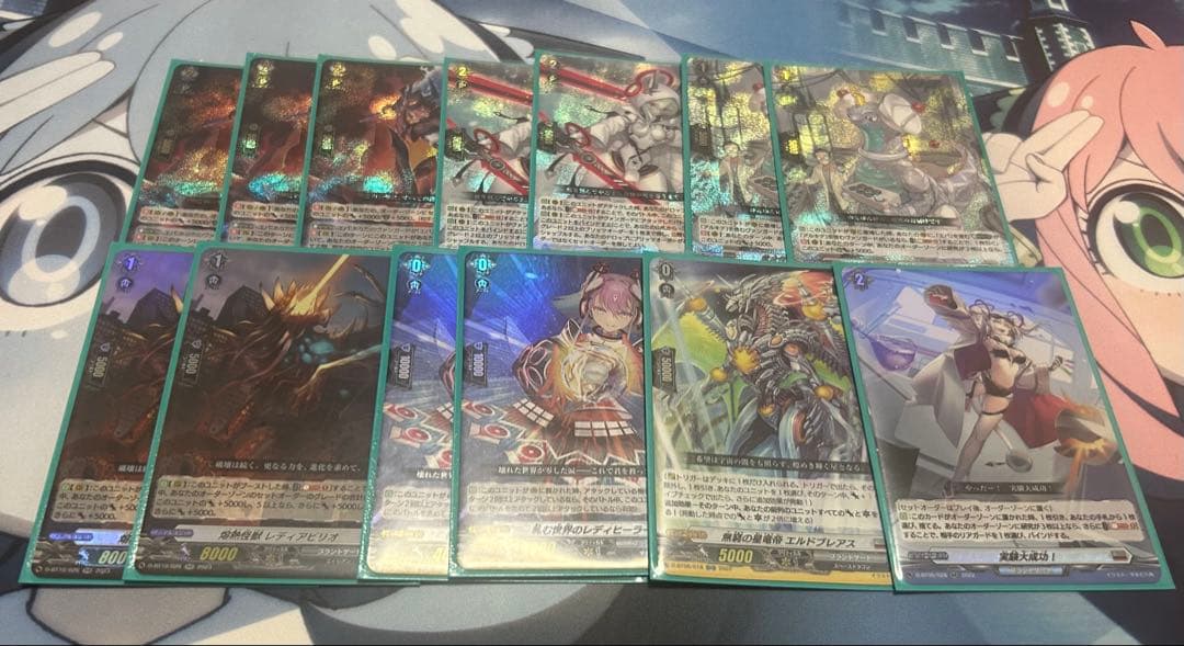 【即日発送】ヴァンガード エバ　デッキ　パーツ付き