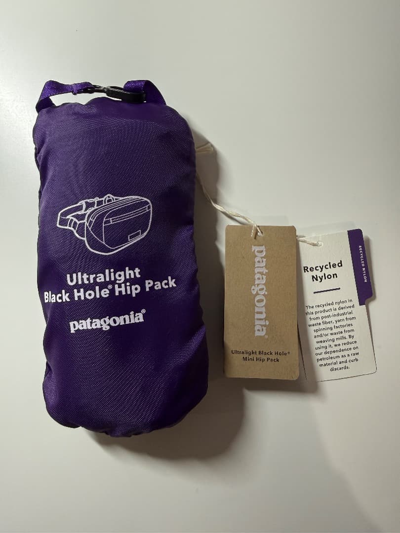 新品・超希少【パタゴニア 特別ロゴ ウルトラライト・ミニ・ヒップ・パック 1L】