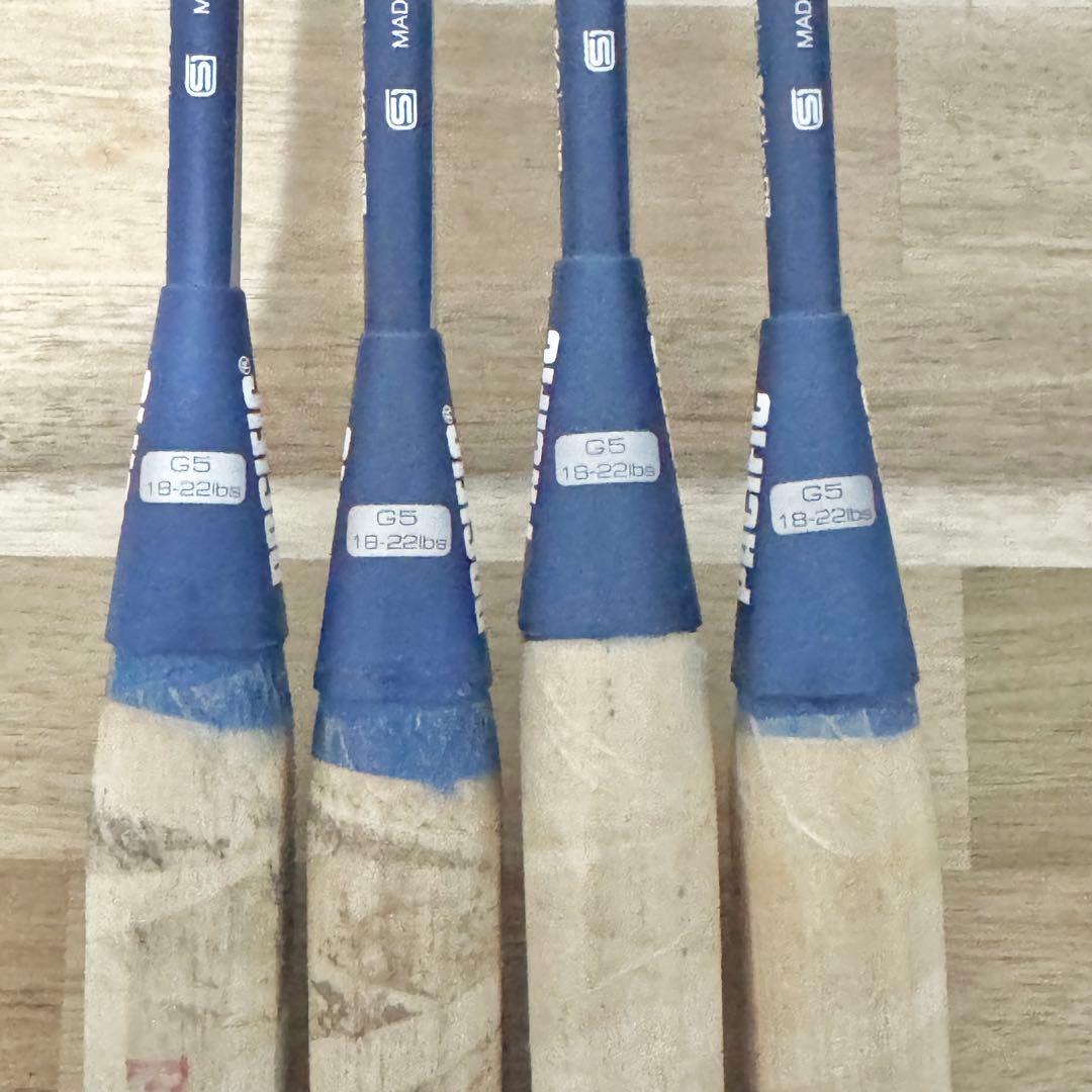 PACIFIC XPOWER Lite G5バドミントンラケット 4本セット