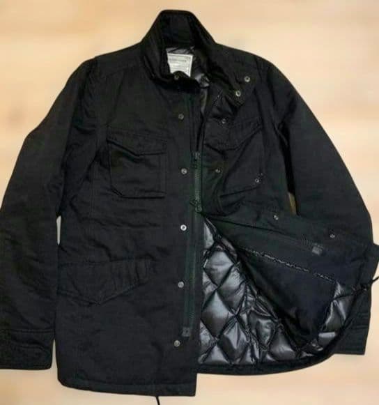 ナノ・ユニバース(nano・universe) 西川ダウン M-65 ブラック