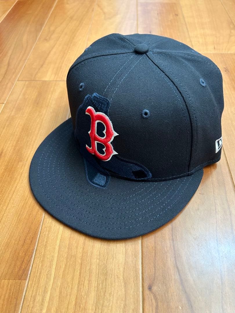 新品レッドソックス ニューエラ59FIFTYキャップ 7 1/4 シャドウロゴ