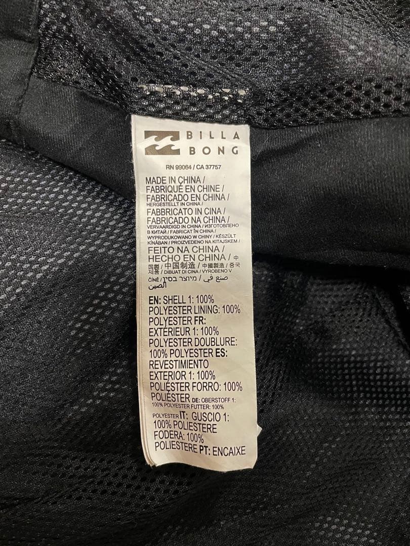 BILLABONG NORTHWEST BIB ビブパンツ M