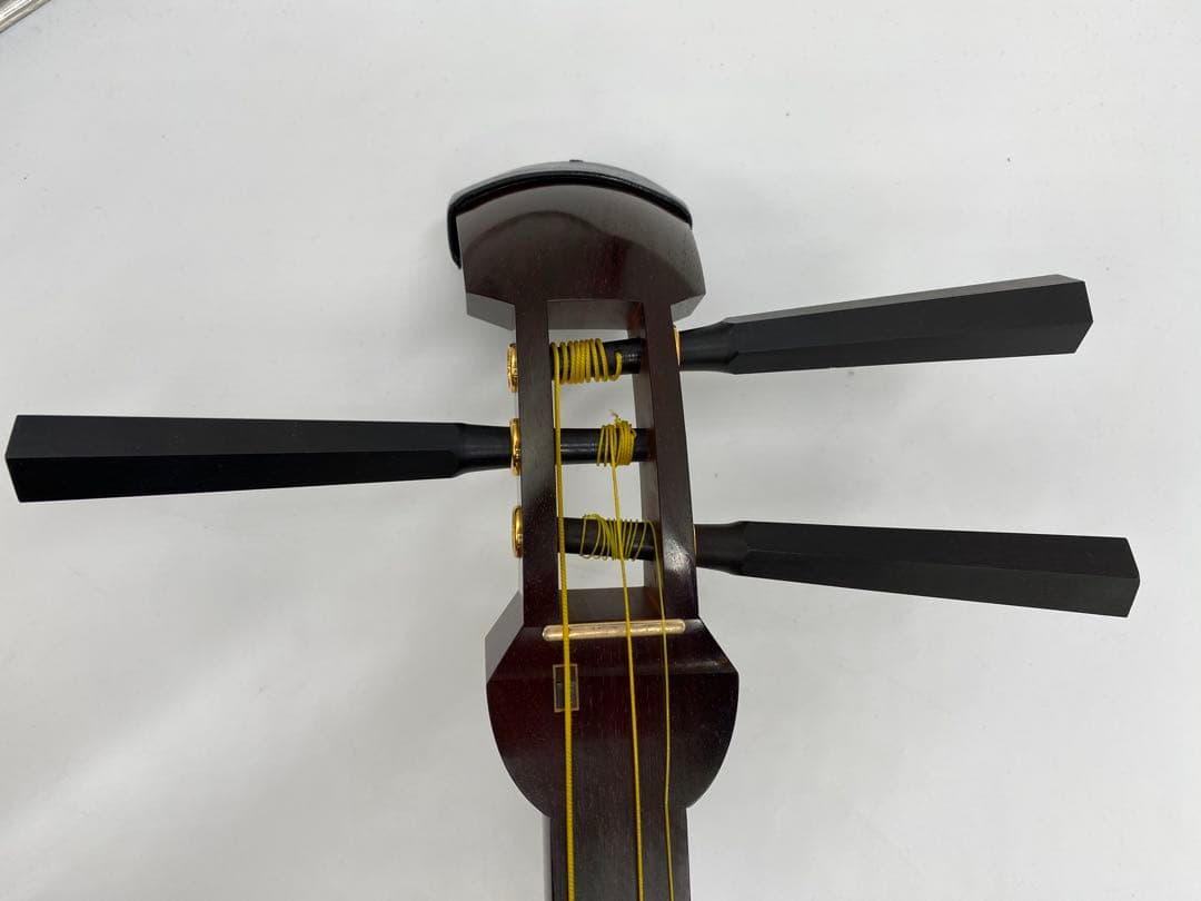 藤本流 民謡三味線 ケース付き 付属品多数