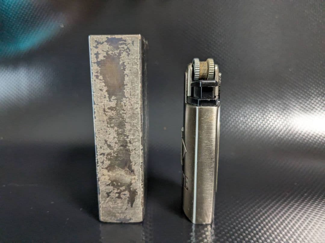 ショートホープ　シガレットケース　&　ライターカバー(使い捨てライター付き)