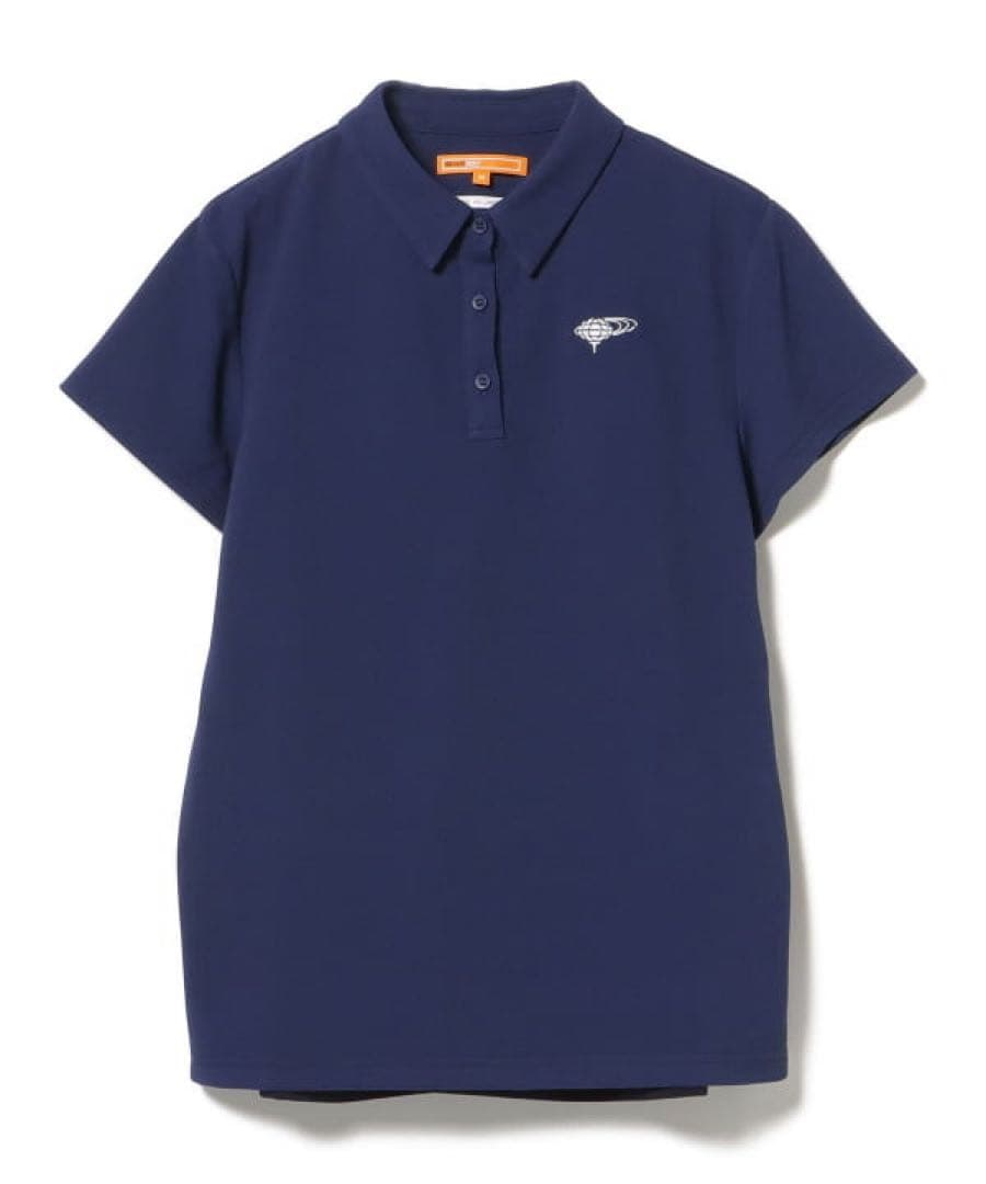 ☆BEAMS GOLF☆ バックティアードポロシャツ ネイビー　size M