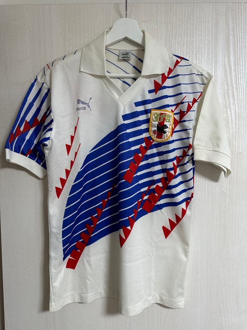 サッカー日本代表 ドーハの悲劇モデル ユニフォーム - メルカリ