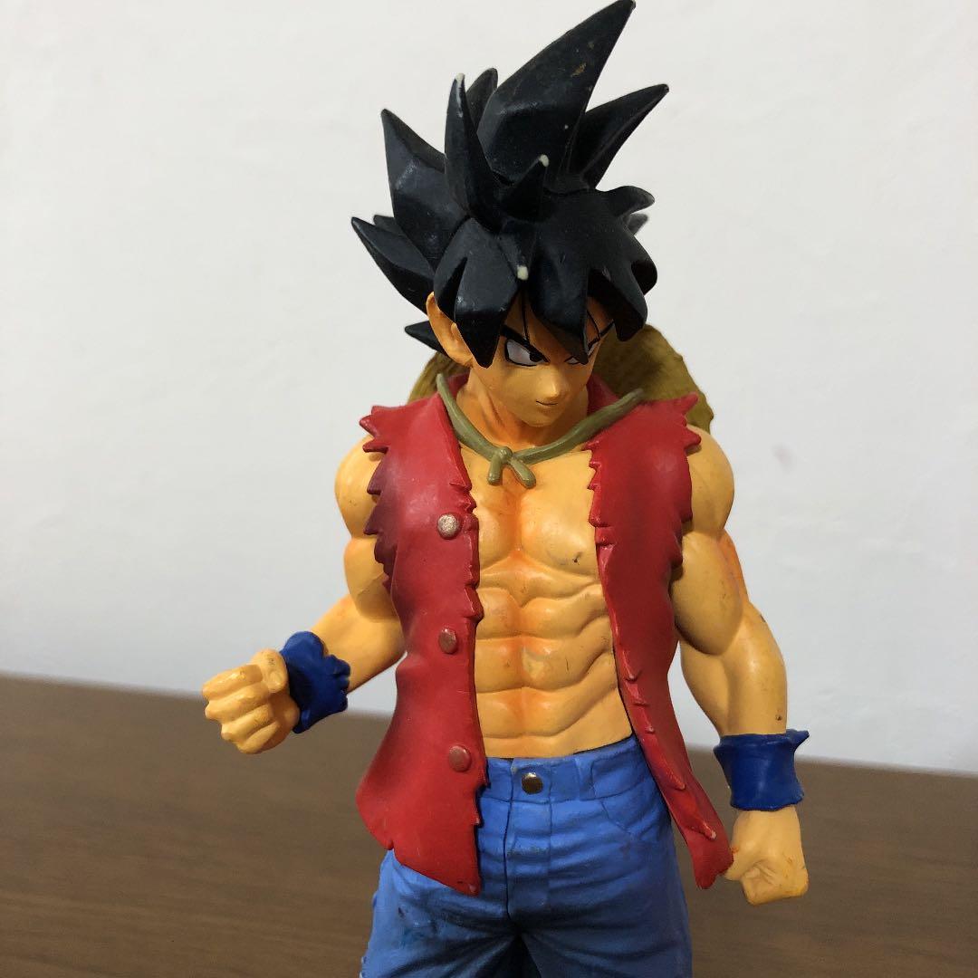 ドラゴンボール 悟空 ワンピース ルフィ フィギュア 2体セット - メルカリ