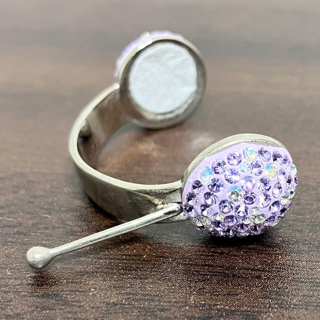 スワロフスキー Happy Duck ハッピーダック DJ パープル - メルカリ