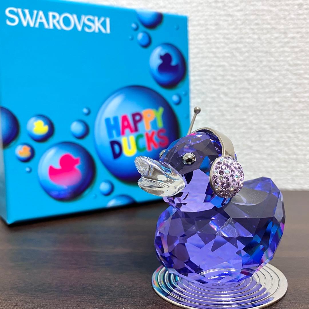 スワロフスキー Happy Duck ハッピーダック DJ パープル - メルカリ