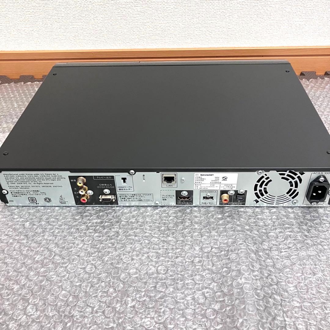 SHARP シャープ　ブルーレイディスクプレイヤー　BD-HP21 ✨美品♪✨