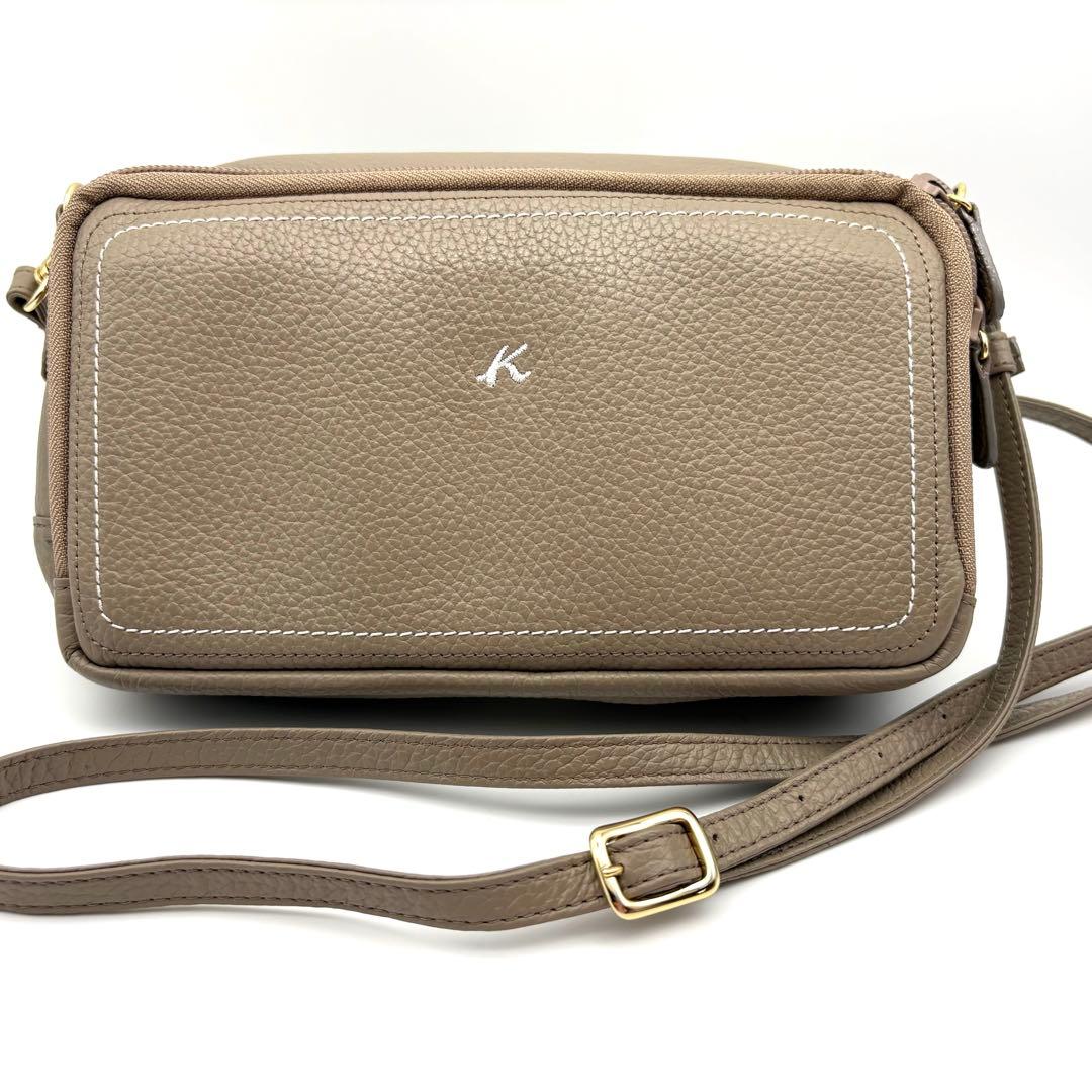 極美品】キタムラ⭐️ お財布ポシェット⭐️ショルダーバッグ