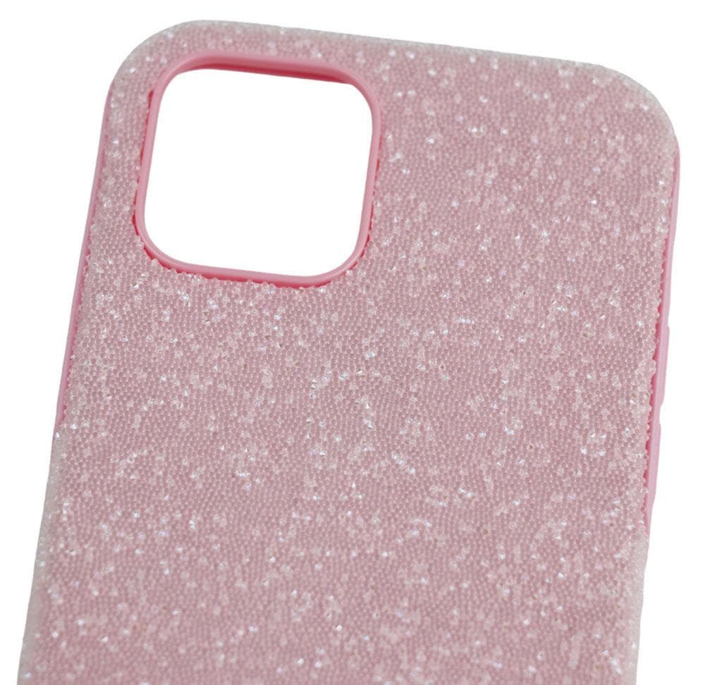 【スワロフスキー】iPhone12/12Proケース クリスタル ピンク