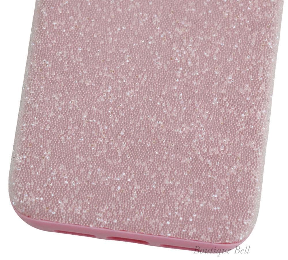 【スワロフスキー】iPhone12/12Proケース クリスタル ピンク