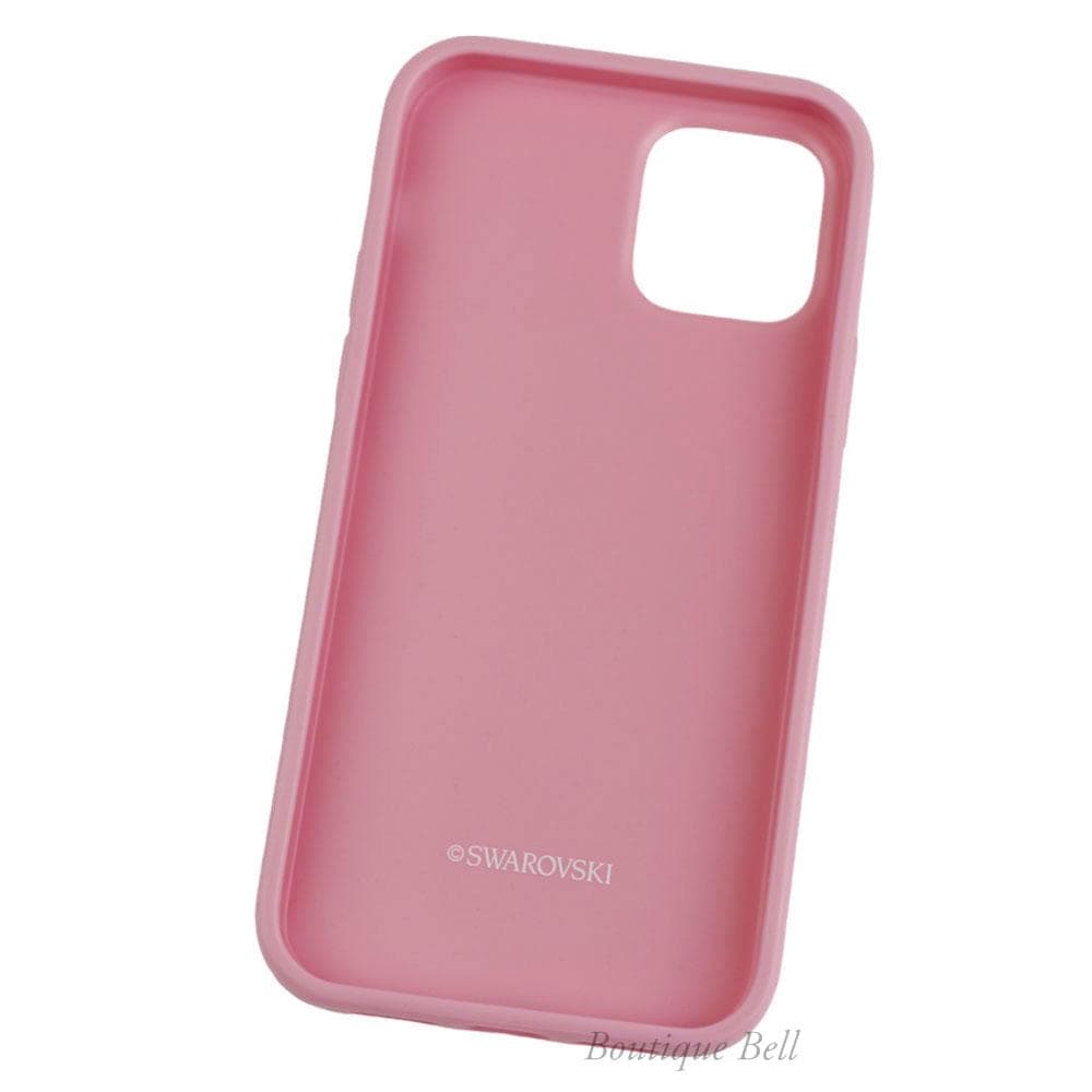 【スワロフスキー】iPhone12/12Proケース クリスタル ピンク