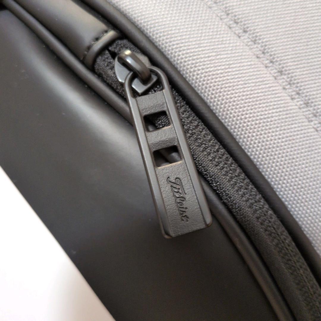 【極美品】タイトリスト キャディバック 2025 TB25PSCB グレー 軽量