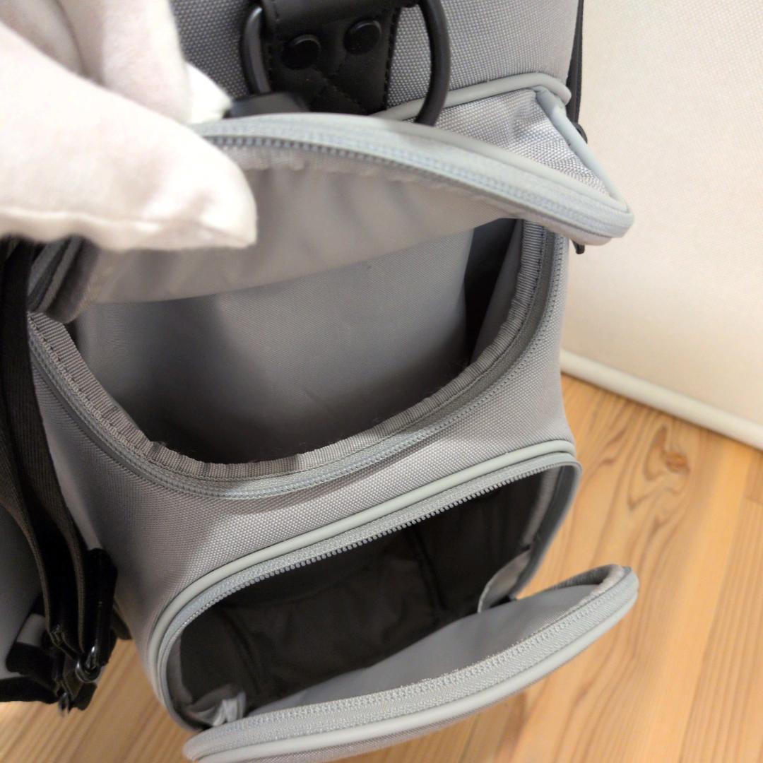 【極美品】タイトリスト キャディバック 2025 TB25PSCB グレー 軽量