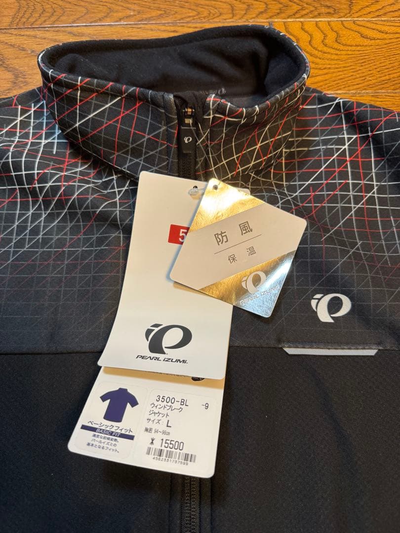 パールイズミ 3500-BL ウィンドウブレークジャケット　L サンティック