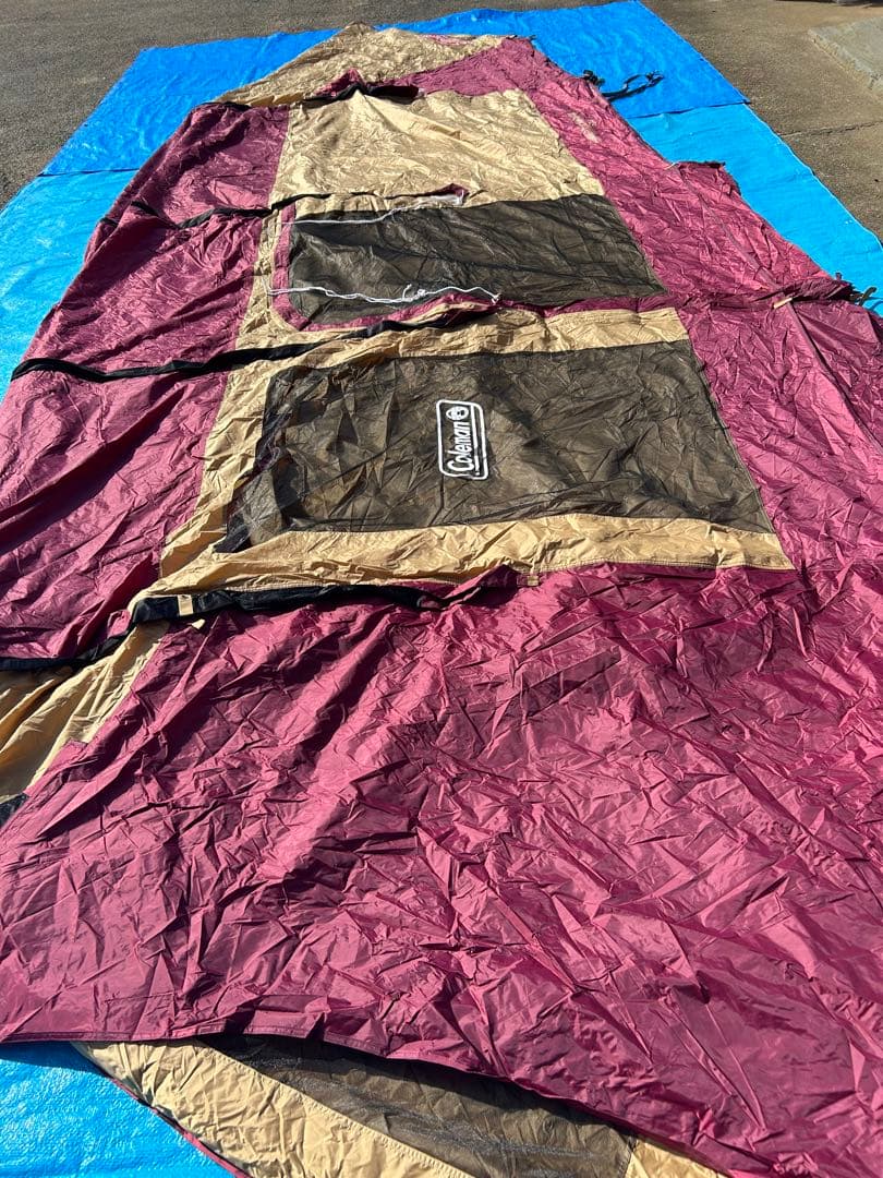 コールマン トンネル2ルームハウス LDX バーガンディ