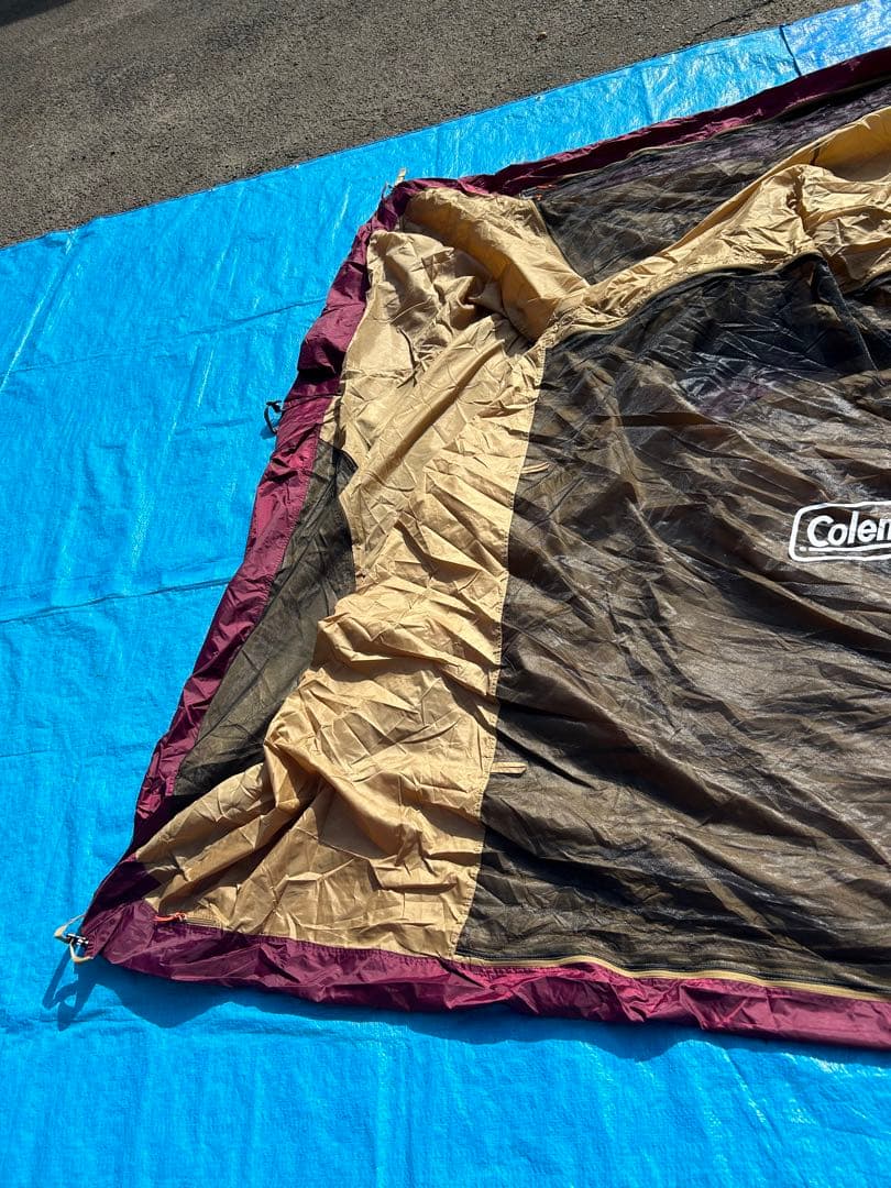 コールマン トンネル2ルームハウス LDX バーガンディ