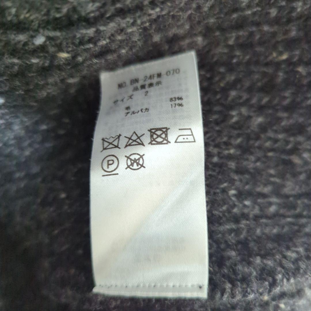 BATONER TWEED SIGNATURE CREW NECK アルパカ混 - メルカリ