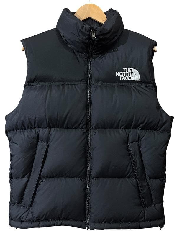 美品 22AW ノースフェイス ND92232 撥水加工 ヌプシ ダウン ベスト